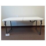 Lifetime 4 Foot Plastic Folding Table Lifetime 4 Foot Plastic Folding Table