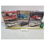 6 Model Car Kits 6 Model Car Kits