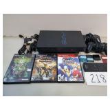 PlayStation 2 Game System + 3 Games