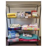 Large Lot of Twin Sheets, Blankets & Comforters