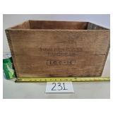 Vintage Wood "High Explosives" Crate