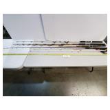Lot of 6 Fishing Rods Lot of 6 Fishing Rods