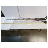 Lot of 6 Fishing Rods