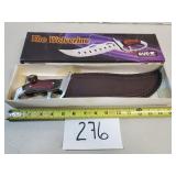 The Wolverine Fixed Blade Knife The Wolverine Fixed Blade Knife