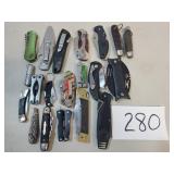 Lot of 20 Folding/Utility Knives Lot of 20 Folding/Utility Knives