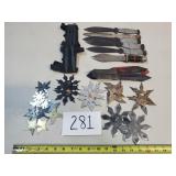 Large Lot of Throwing Knives & Blades Large Lot of Throwing Knives & Blades