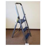 3-Step Folding Skinny Mini Step Stool Ladder