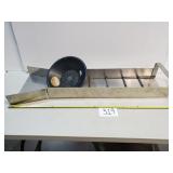 Handmade Sluice Box w/Gold Sifting Pan