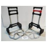 2 Folding Handtrucks w/Telescoping Handle 2 Folding Handtrucks w/Telescoping Handle