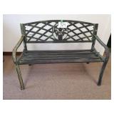 Metal Outdoor Patio Bench