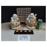 Prosperity Buddhas Collectable Lot