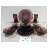 26 Piece Amethyst/Purple Dinnerware 26 Piece Amethyst/Purple Dinnerware
