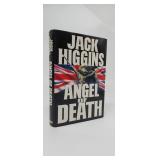 ANGEL OF DEATH  JACK HIGGINS  1ST EDITION  SIGNED