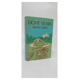 LIGHT YEARS  JAMES SALTER SIGNED 1ST EDITION