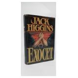 EXOCET  JACK HIGGINS  1ST EDITION REVIEW COPY