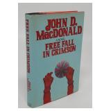 FREE FALL IN CRIMSON SIGNED FIRST EDITION MCDONALD