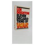 ELEVEN DECLARATIONS OF WAR  LEN  DEIGHTON  1ST EDI