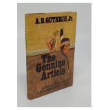 THE GENUINE ARTICLE SIGNED FIRST EDITION GUTHRIE