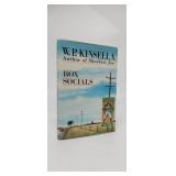 BOX SOCIALS  W.P. KINSELLA  1ST EDITION