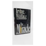THE MIRACLE  IRVING WALLACE SIGNED FIRST EDITION