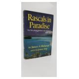 RASCALS IN PARADISE MICHENER AND DAY SIGNED FIRST