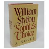 SOPHIE'S CHOICE WILLIAM STYRON SIGNED FIRST ED