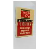 A THREAD OF DECEIT FIRST EDITION NIGEL WEST