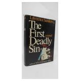 THE FIRST DEADLY SIN LAWRENCE SANDERS 1ST EDITIO