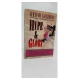 HYPE & GLORY  WILLIAM GOLDMAN SIGNED FIRST EDITION