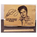 Vintage 1986 "Love Me Tender" Elvis Presley