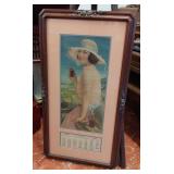 1922 Coca-Cola "the Coca-Cola girl" Baseball