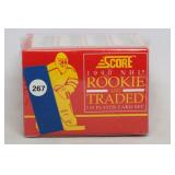 1990 Score NHL Rookie/Traded 110 Player card Set