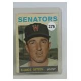 1964 Topps #28 Claude Osteen