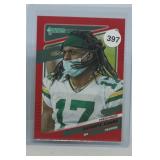 2021 Donruss Mask Variation 158 Davante Adams