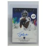 2021 Origins Rookie Auto RA-TW Tylan Wallace RC