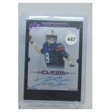 2019 Leaf Trinity Clear Auto Purple JS1 Stidham