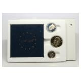 1776-1976 Centennial 3-Coin Silver Proof Set OGP