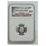 2011-S Silver Proof Roosevelt Dime PF69 UCAM