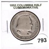 1893 Columbian Exposition Half