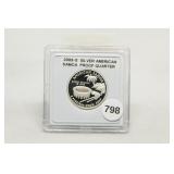 2009-S Silver American Samoa Proof Quarter