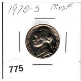 1970-S Proof Jefferson Nickel
