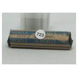 1 Roll 1950-P Jefferson Nickels
