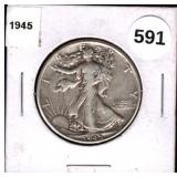 1945 Walking Liberty