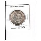 1921 Morgan Dollar BU