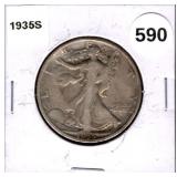 1935-S Walking Liberty