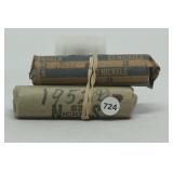 1952-D/1953-S Rolls Jefferson Nickels