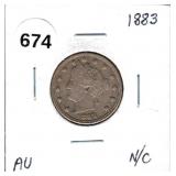 1883 N/C Liberty Head 