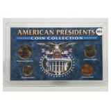 American Presidents Coin Collection in Slab