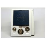 1776-1976 Centennial 3-Coin Silver Proof Set OGP