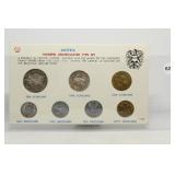 Modern Issue Austria UNC Type Set
